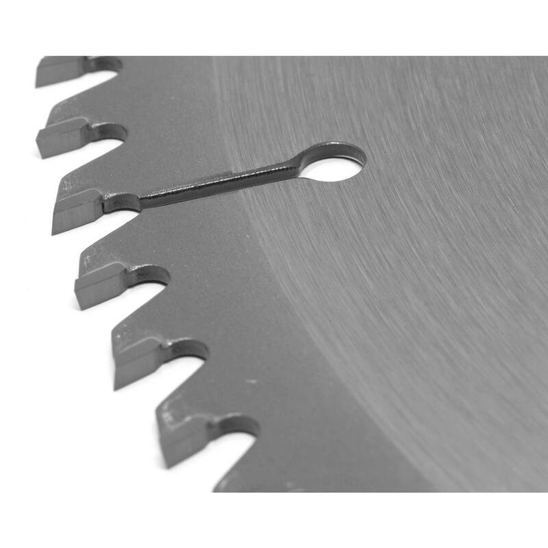 WEN 12 pulgadas 80 dientes Hoja de sierra profesional para acabados finos de carpintería para sierras de inglete y sierras de mesa - BL1280
