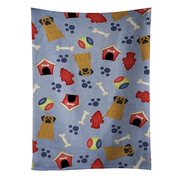 Carolines Treasures Dog House Collection Mastiff Kitchen Towel - BB2631KTWL