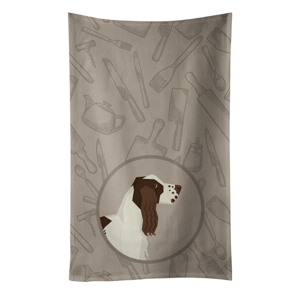 Carolines Treasures English Springer Spaniel in the Kitchen Kitchen Towel - CK2184KTWL