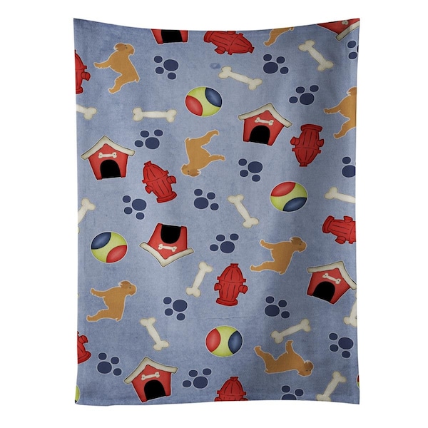 Carolines Treasures Brussels Griffon Dog House Collection Kitchen Towel - BB3940KTWL