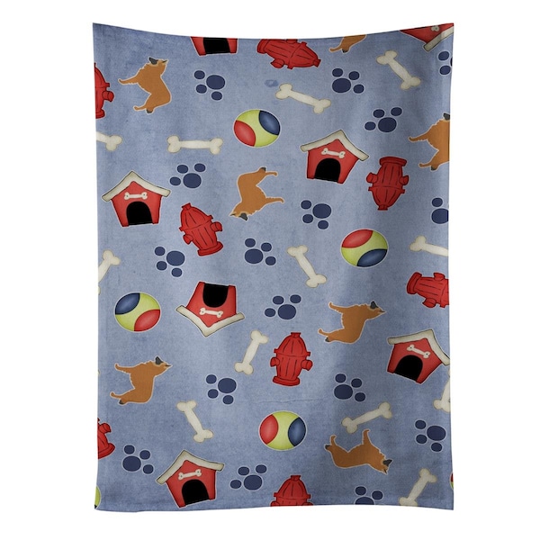 Carolines Treasures Belgian Shepherd Dog House Collection Kitchen Towel - BB3961KTWL