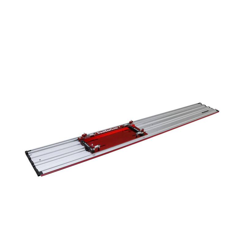Guía de Sierra de Riel Milescraft - Compatibilidad Universal para Sierras Circulares. Rango de Corte Expansible de 50 pulgadas. Construcción Totalmente de Aluminio. - 1409