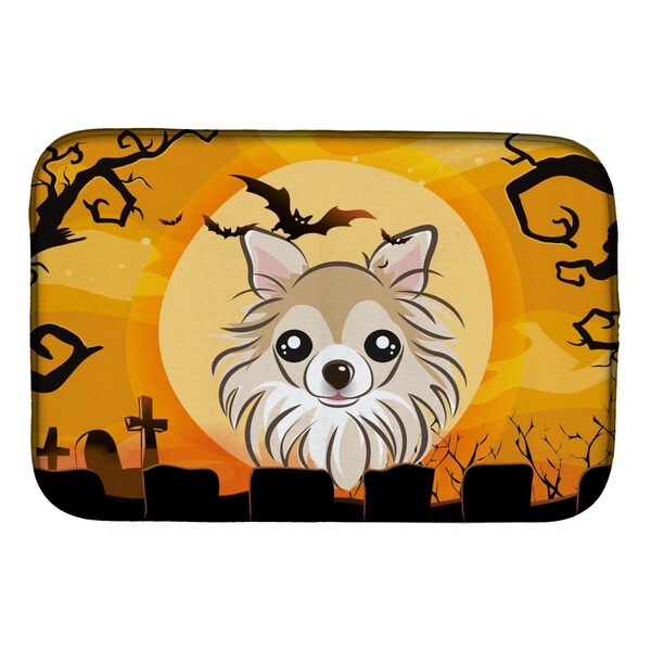 Carolines Treasures Halloween Chihuahua Dish Drying Mat - BB1809DDM