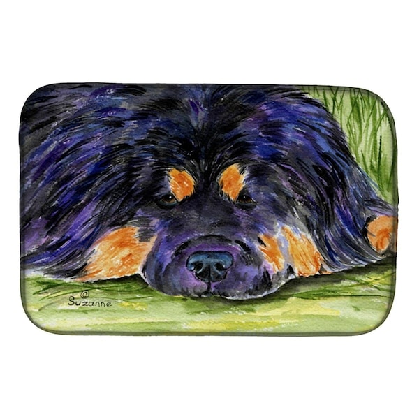 Carolines Treasures Tibetan Mastiff Dish Drying Mat - SS8519DDM