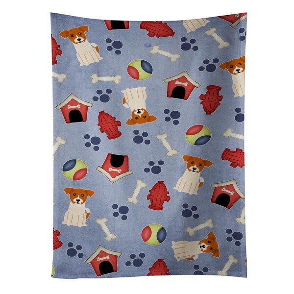 Carolines Treasures Dog House Collection Jack Russell Terrier Kitchen Towel - BB2721KTWL