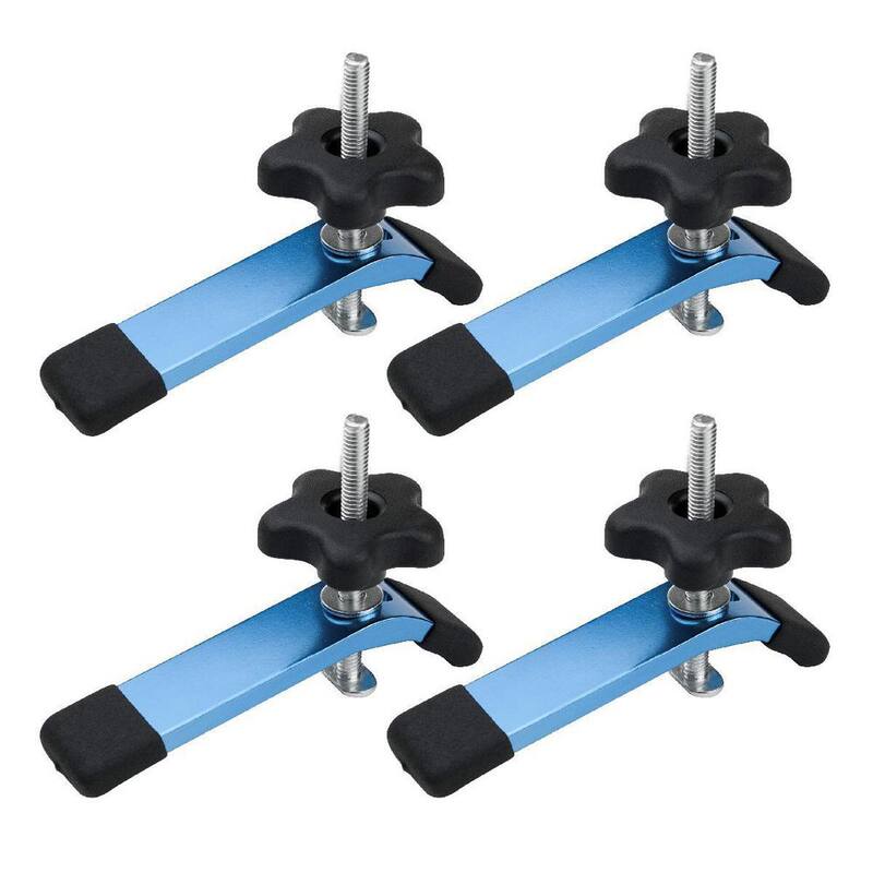 Sujetadores de sujeción T-Track de 5-1/2 pulgadas de largo x 1-1/8 pulgadas de ancho (Juego de 4) - 71168-P2