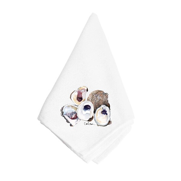 Carolines Treasures Cluster Of Oysters Napkin - 8747NAP