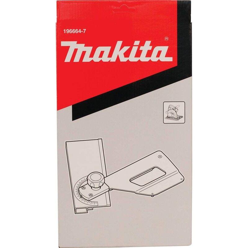 Makita Juego de Guías para Inglete para usar con sierras circulares Makita de inmersión SP6000J, SP6000J1 y con rieles de guía Makita 194368-5, 194367-7 - 196664-7