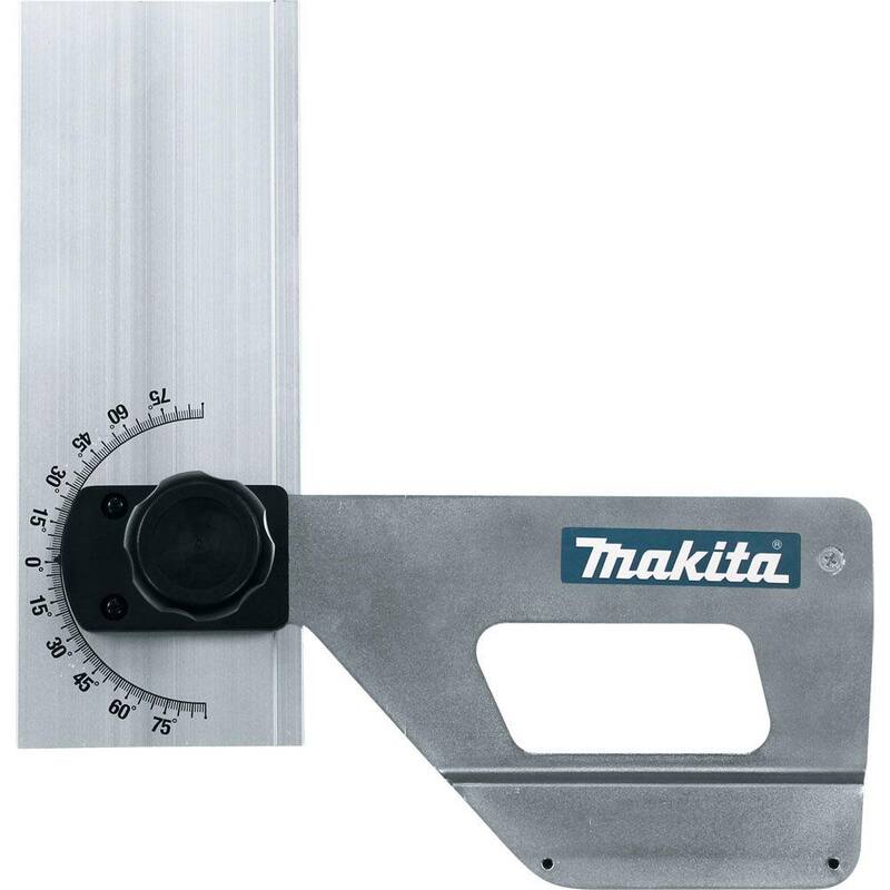 Makita Juego de Guías para Inglete para usar con sierras circulares Makita de inmersión SP6000J, SP6000J1 y con rieles de guía Makita 194368-5, 194367-7 - 196664-7
