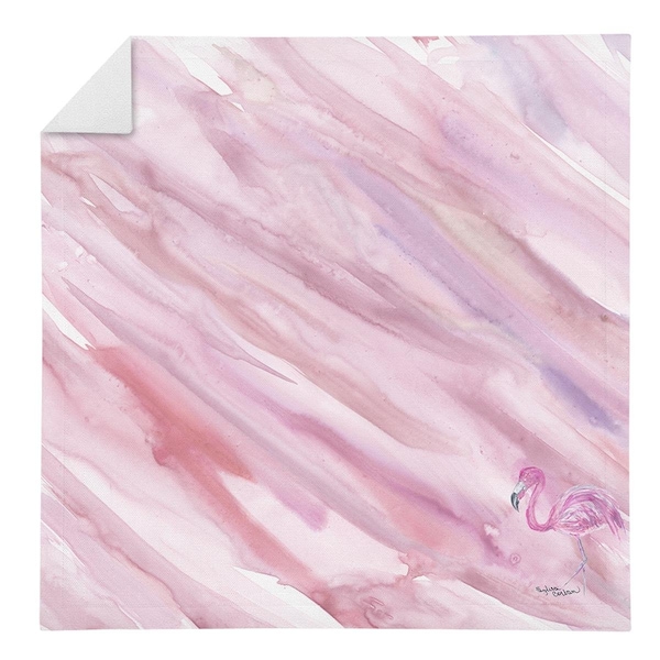 Carolines Treasures Flamingo No.1 on Pink Napkin - SC2056NAP