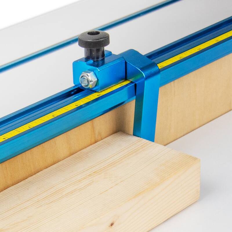 Tope de valla POWERTEC con perno en T de 5/16 pulgadas - 2-1/4 pulgadas - 71135
