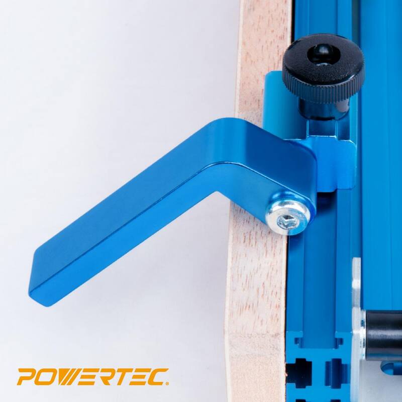 Tope de valla POWERTEC con perno en T de 5/16 pulgadas - 2-1/4 pulgadas - 71135