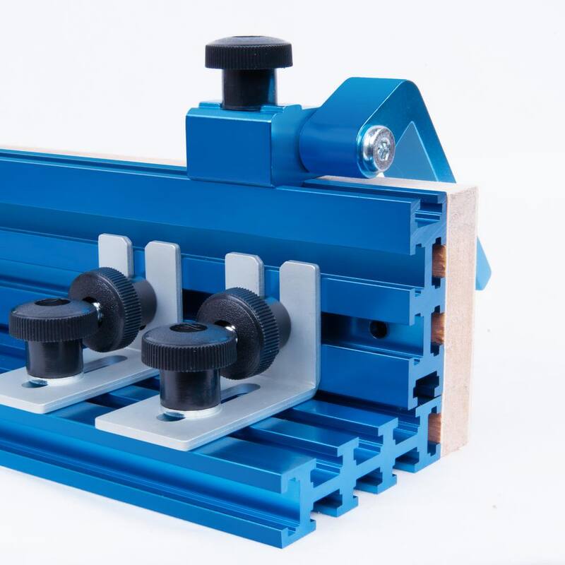 POWERTEC 36 in. x 3 in. Rieles Universales Multi T-Slot de Aluminio - 71223