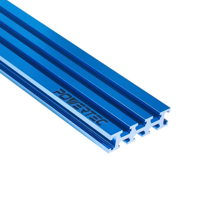 POWERTEC 36 in. x 3 in. Rieles Universales Multi T-Slot de Aluminio - 71223