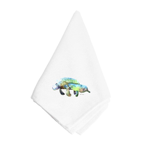 Carolines Treasures 20 In. Manatee Napkin - 8660NAP