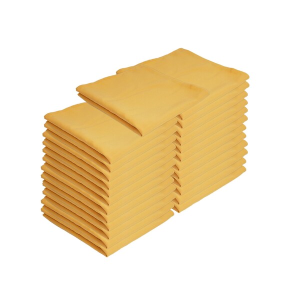 Monarch Brands Poly Spun Napkins , Gold, 300PK - NAP-GOLD-SPUN-CS