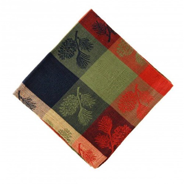 Mr. Mjs Trading AG-18234S-4 Napkins, Pinecone - Set of 4 - AG-18234S/4