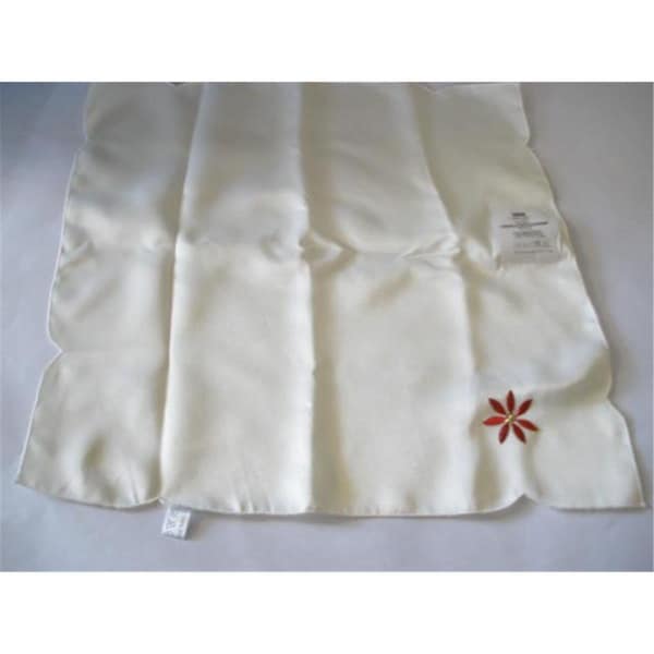 Fastfood RC22355-1717-4 Embroidered Christmas Poinsettia Napkins - FA2570279
