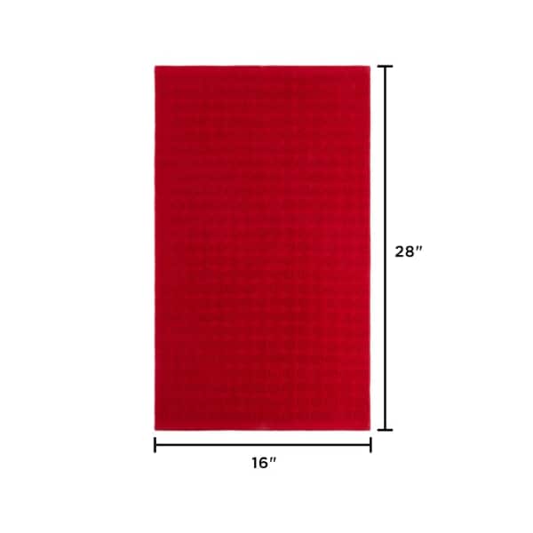 Hastings Home Set of 8 Kitchen Towels 16"x28" 100-percent Absorbent Circle Weave Dishtowel for Drying 4 Colors - 626693IWU