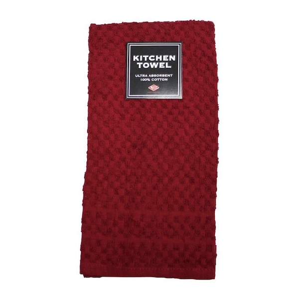 Ritz Ritz Paprika Cotton Kitchen Towel 1 pk - 17583