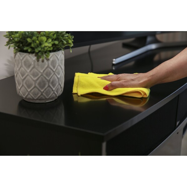 Dsv Standard Microfiber Cleaning Cloth, 13.8in x 15.7in, 12-PK - 86999