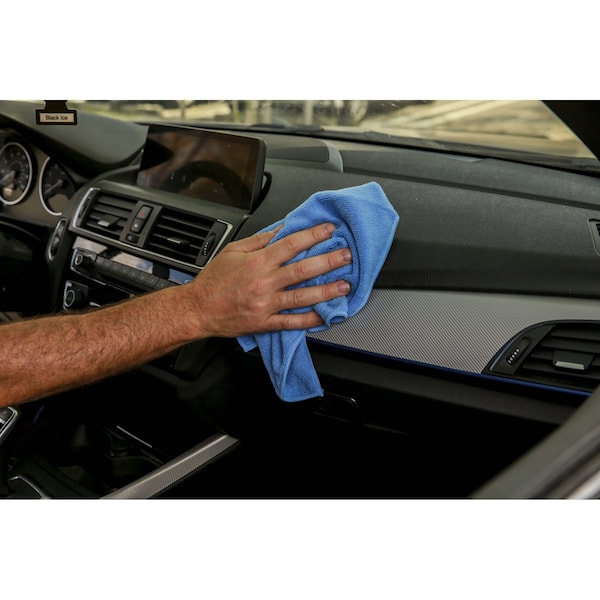 Dsv Standard Microfiber Cleaning Cloth, 13.8in x 15.7in, 12-PK - 86999