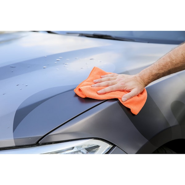Dsv Standard Microfiber Cleaning Cloth, 11.8in x 13.8in, 24-PK - 96333A
