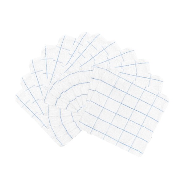 Monarch Brands Cooks Linen Dishcloths , Blue, 12PK - P-DISH-BLUE