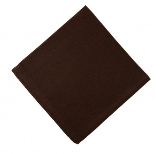Mr. Mjs Trading AG-20314S-4 Napkins, Chocolate - Set of 4 - AG-20314S/4