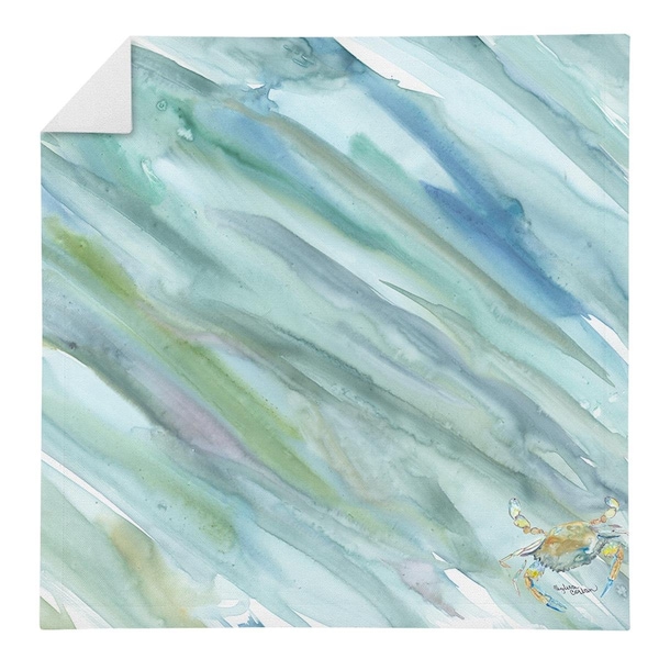 Carolines Treasures Crab No.1 on Blue Napkin - SC2043NAP