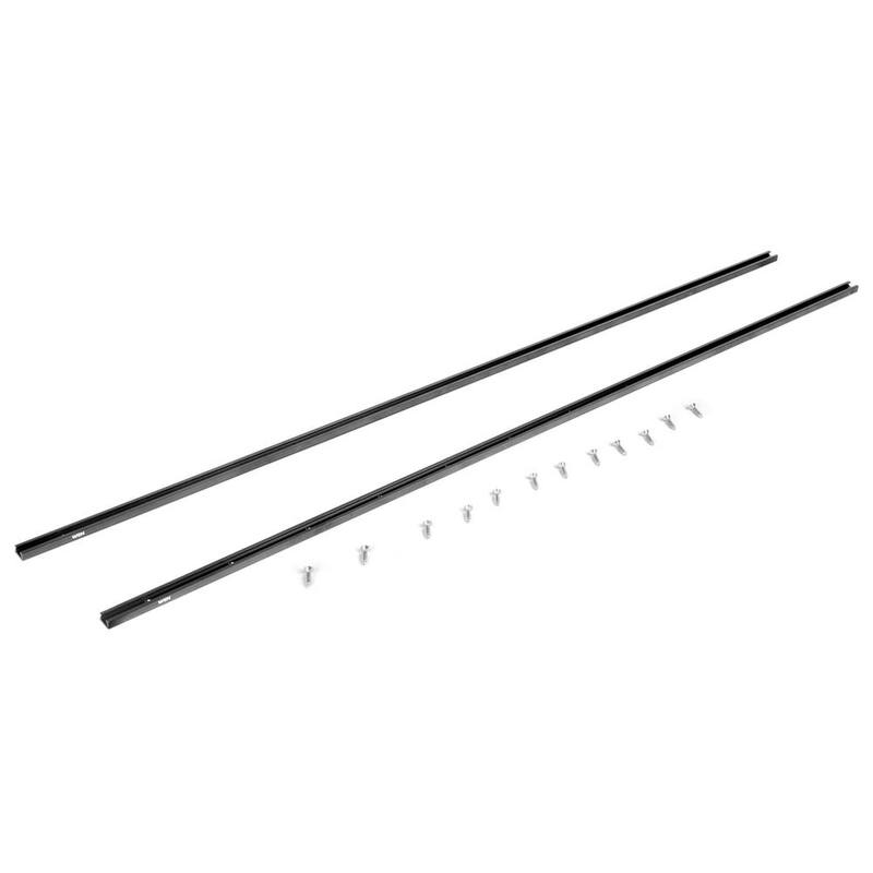 Kit de riel en T universal de 48 pulgadas para carpintería, (paquete de 2) - WAT480