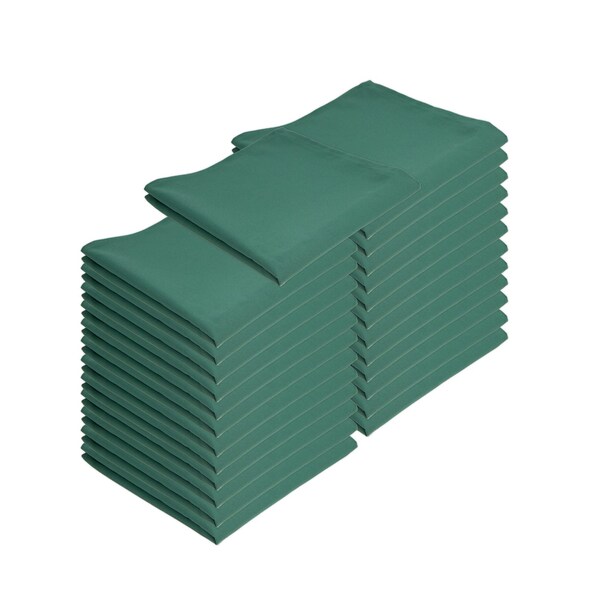 Monarch Brands Poly Spun Napkins , Green, 25PK - PNP-NAP-GREEN-25