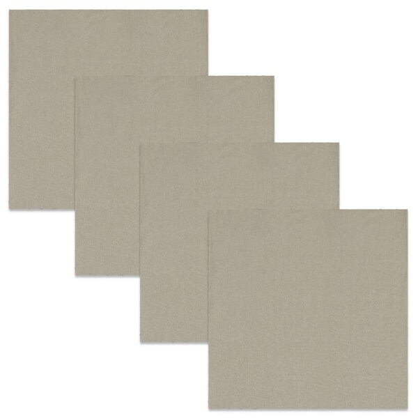 Heritage Lace 21 x 21 in. Tasty Napkins, Truffle - Set of 4 - TA-20NPT-S