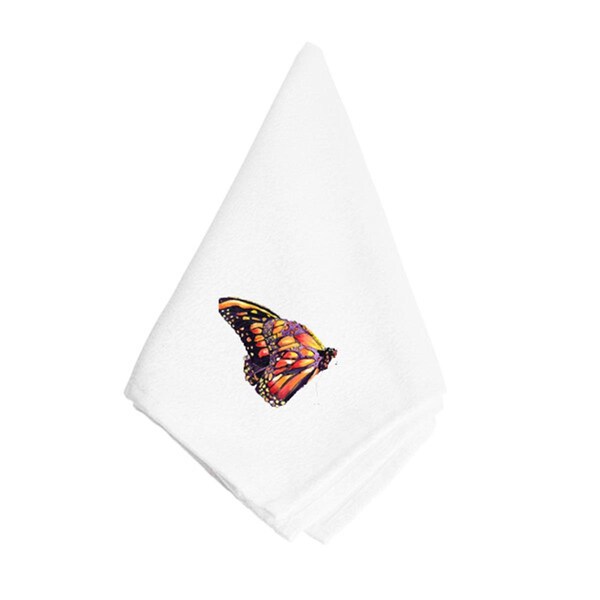 Carolines Treasures Black And Orange Butterfly Napkin - 8858NAP