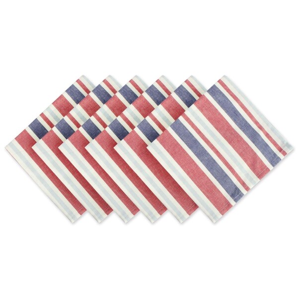 Fastfood Patriotic Stripe Napkin - FA2567410