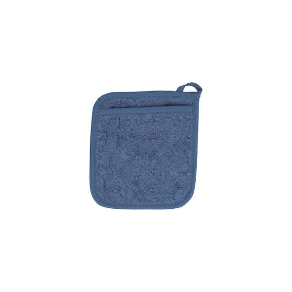 Ritz Royale Solid Pocket Mitt 100% Cotton Terry Federal Blue - 40024