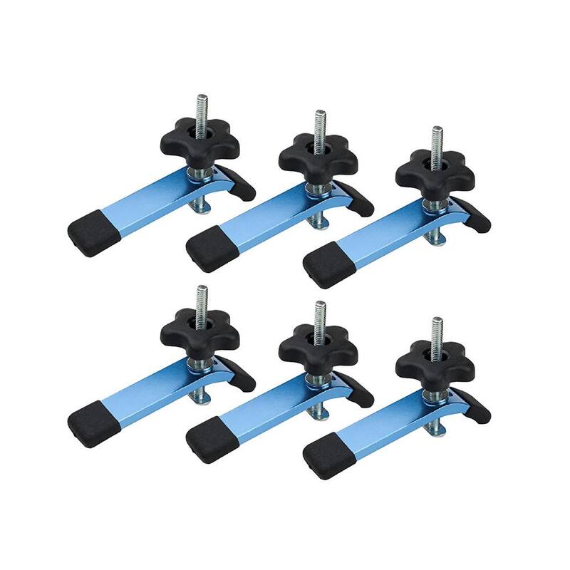 Sujetadores de sujeción en T POWERTEC de 5-1/2 pulg. de largo x 1-1/8 pulg. de ancho (paquete de 6) - 71168-P3N