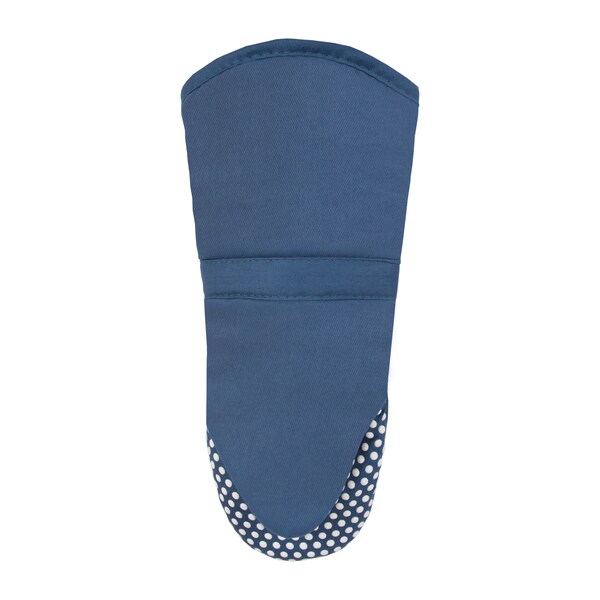 Ritz Royale Solid Puppet Mitt/with White Silicone Dots Federal Blue - 51224
