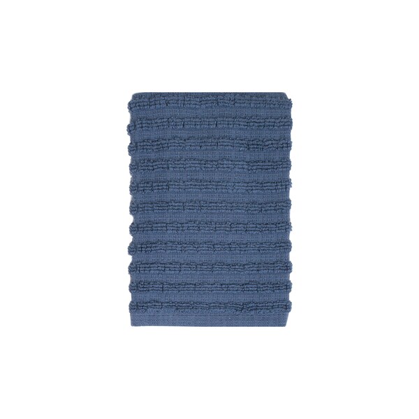 Ritz Royale Solid Dish Cloth 100% Cotton Terry Federal Blue - 22924