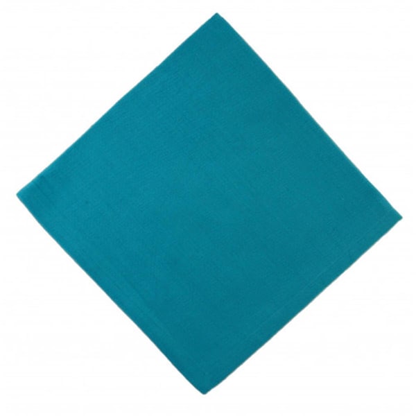 Mr. Mjs Trading AG-20328S-4 Napkins, Turquoise blue - Set of 4 - AG-20328S/4