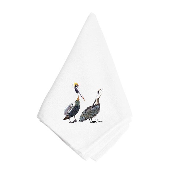 Carolines Treasures Brown Pelicans Napkin - 8171NAP