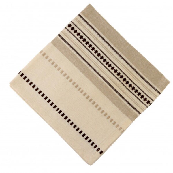 Mr. Mjs Trading AG-20270S-4 Napkins, Coco Stripe - Set of 4 - AG-20270S/4