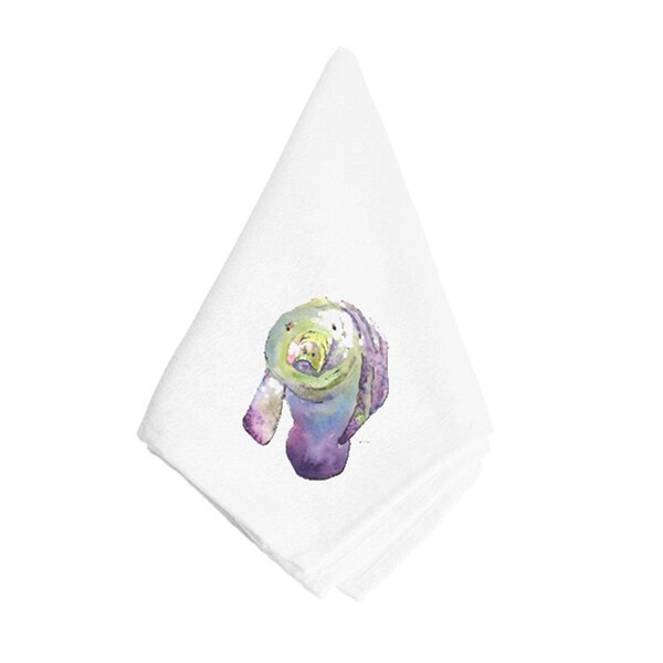 Carolines Treasures 20 In. Manatee Napkin - 8544NAP