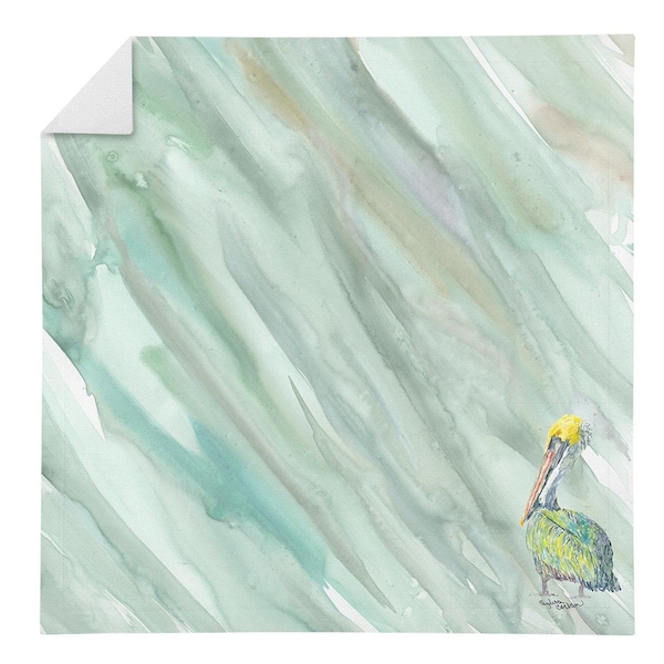 Carolines Treasures Pelican on Sage Green Napkin - SC2064NAP