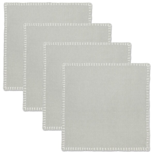 Heritage Lace 17 x 17 in. Haven Napkin - Mist, 4PK - HV-NPMS-S