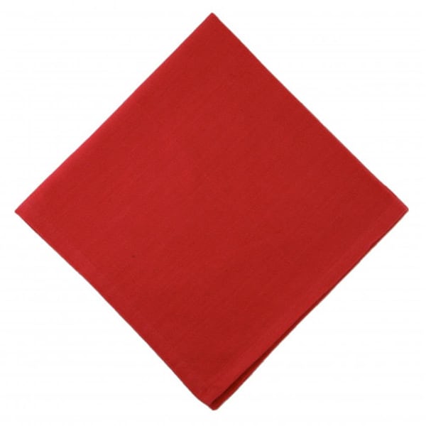 Mr. Mjs Trading AG-20301S-4 Napkins, Red - Set of 4 - AG-20301S/4