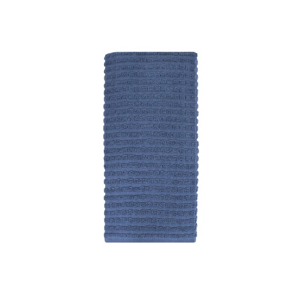 Ritz Royale Solid Kitchen Towel 100% Cotton Terry Federal Blue - 12924