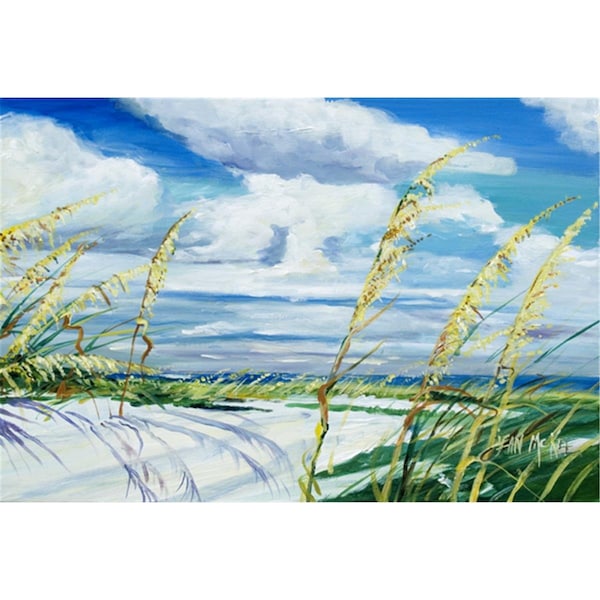 Carolines Treasures Sea Oats Fabric Placemat - JMK1123PLMT