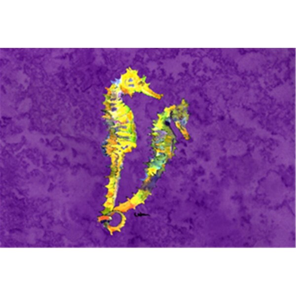 Carolines Treasures Seahorse Fabric Placemat - 8661PLMT