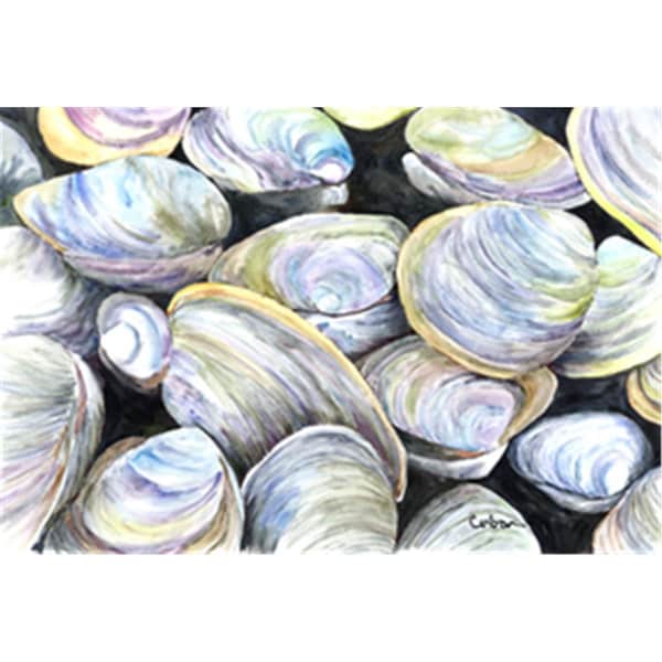 Carolines Treasures Clam Quahog Fabric Placemat - 8714PLMT